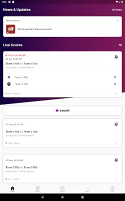 squadi android App screenshot 5